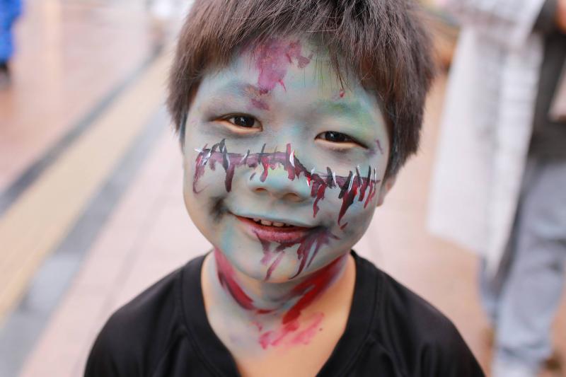 広島フェイスペイント組合-横川ゾンビナイト３-1028-0231