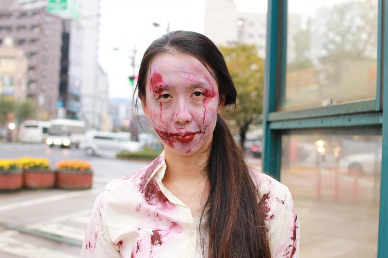 広島フェイスペイント組合-横川ゾンビナイト３-1028-0233