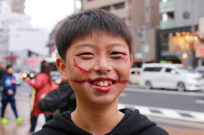 広島フェイスペイント組合-横川ゾンビナイト３-1028-0244