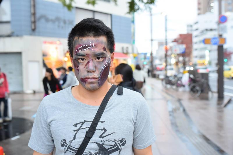 広島フェイスペイント組合-横川ゾンビナイト３-1028-0245