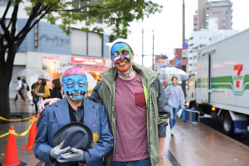 広島フェイスペイント組合-横川ゾンビナイト３-1028-0248