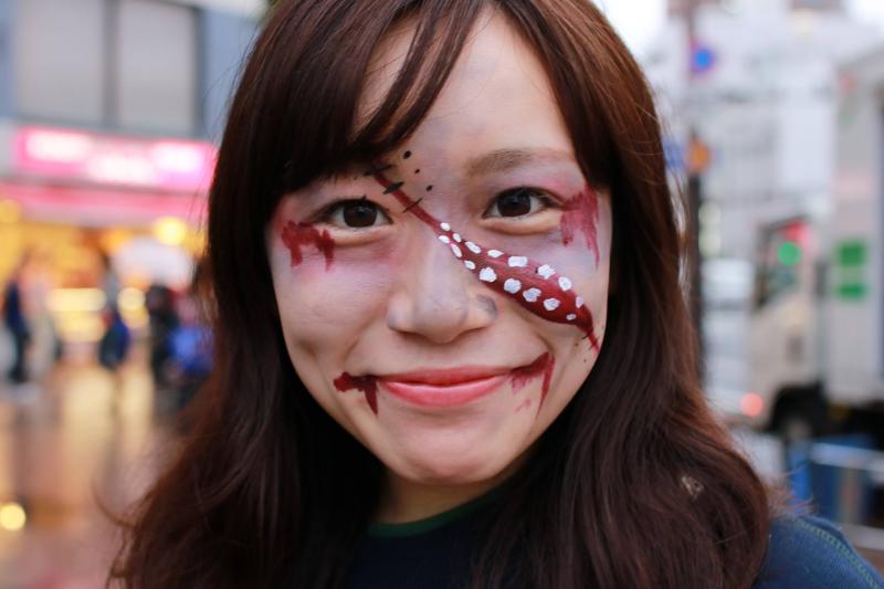 広島フェイスペイント組合-横川ゾンビナイト３-1028-0253