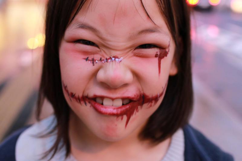 広島フェイスペイント組合-横川ゾンビナイト３-1028-0265