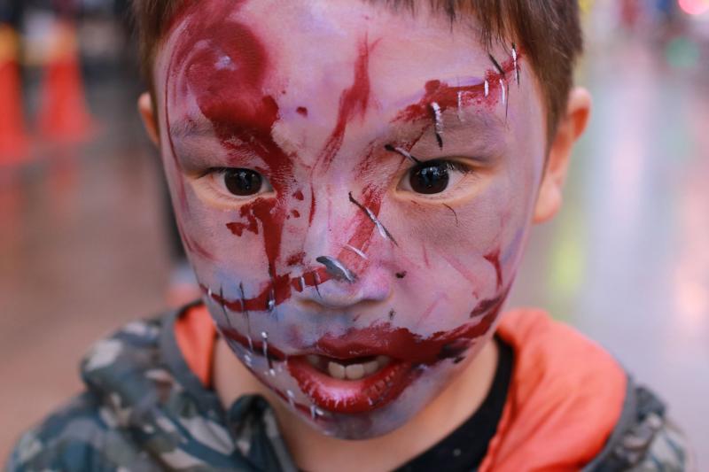 広島フェイスペイント組合-横川ゾンビナイト３-1028-0266