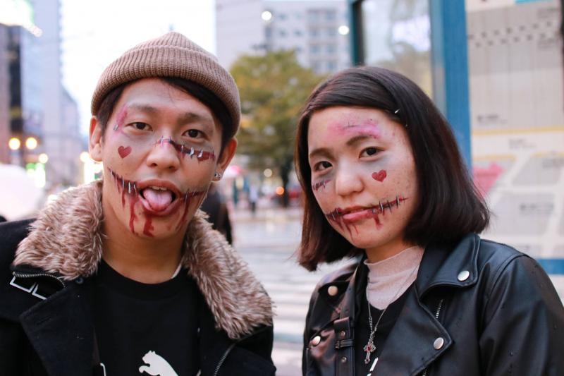 広島フェイスペイント組合-横川ゾンビナイト３-1028-0267