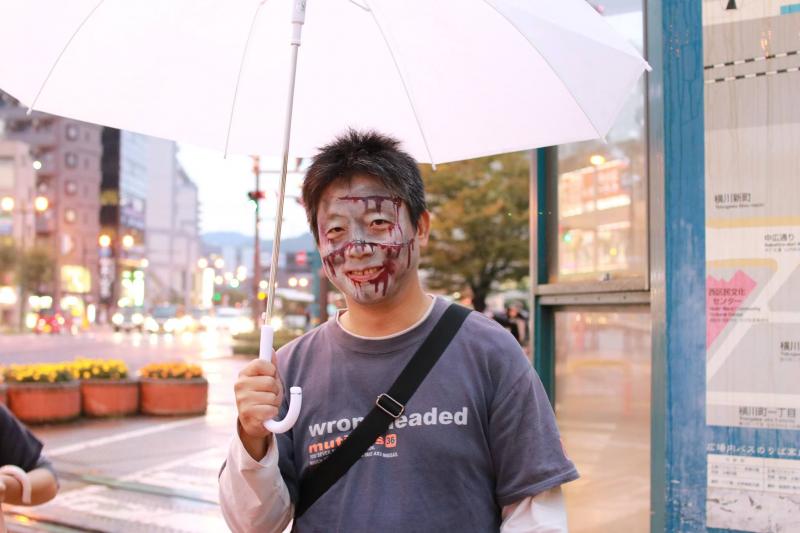 広島フェイスペイント組合-横川ゾンビナイト３-1028-0272