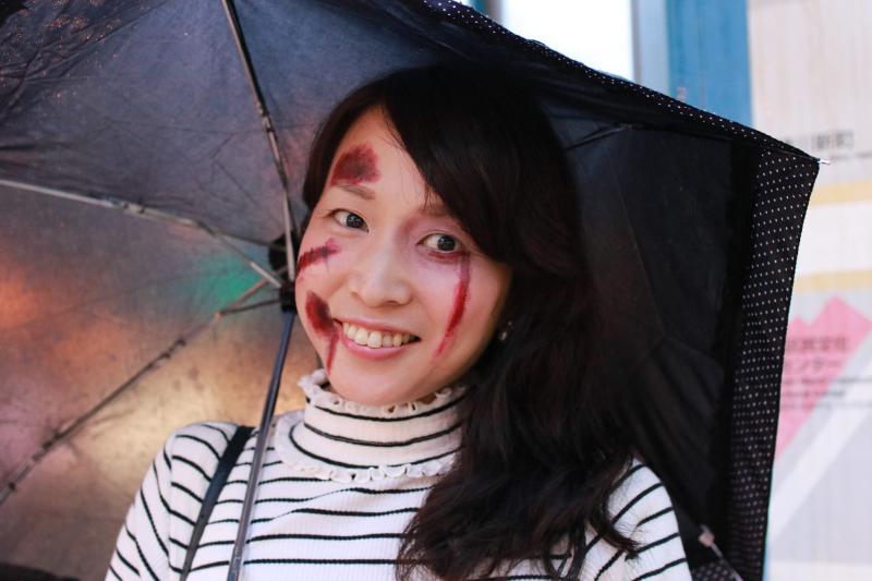 広島フェイスペイント組合-横川ゾンビナイト３-1028-0273