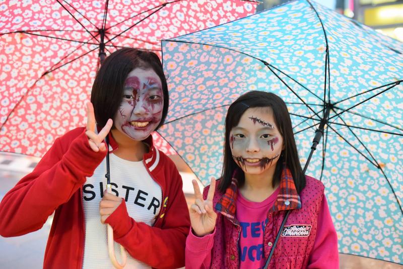 広島フェイスペイント組合-横川ゾンビナイト３-1028-0279