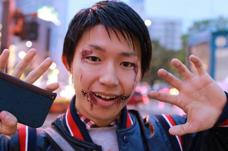 広島フェイスペイント組合-横川ゾンビナイト３-1028-0281