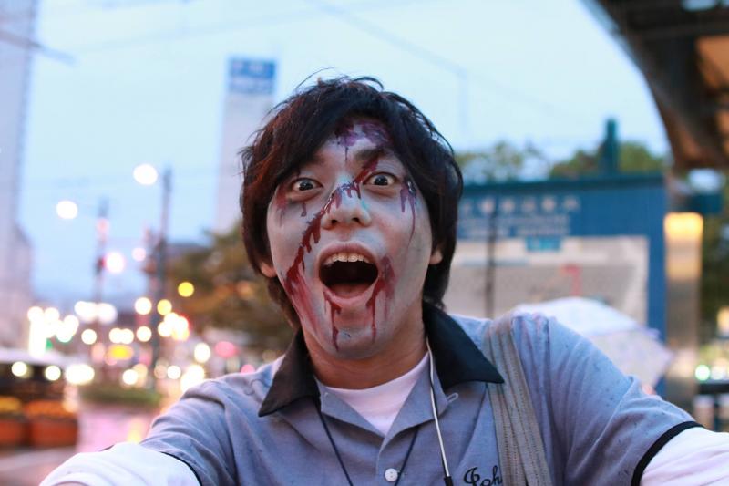 広島フェイスペイント組合-横川ゾンビナイト３-1028-0282