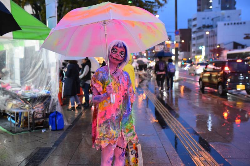 広島フェイスペイント組合-横川ゾンビナイト３-1028-0283