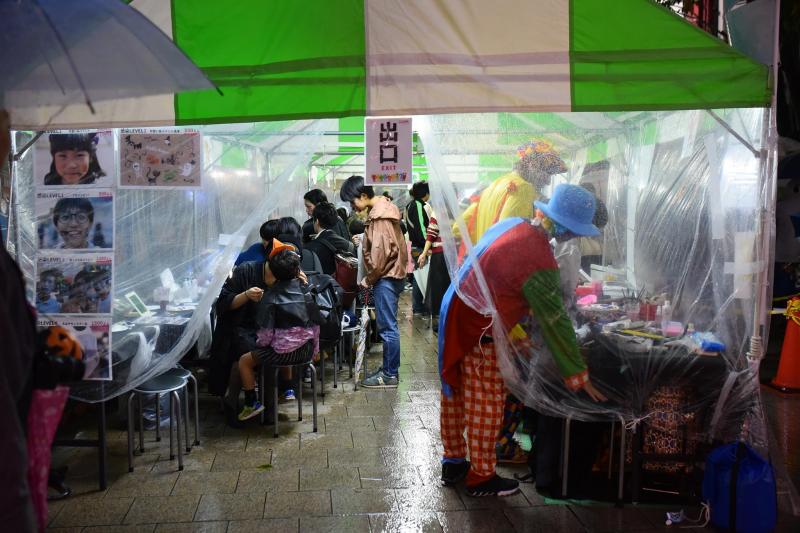 広島フェイスペイント組合-横川ゾンビナイト３-1028-0287