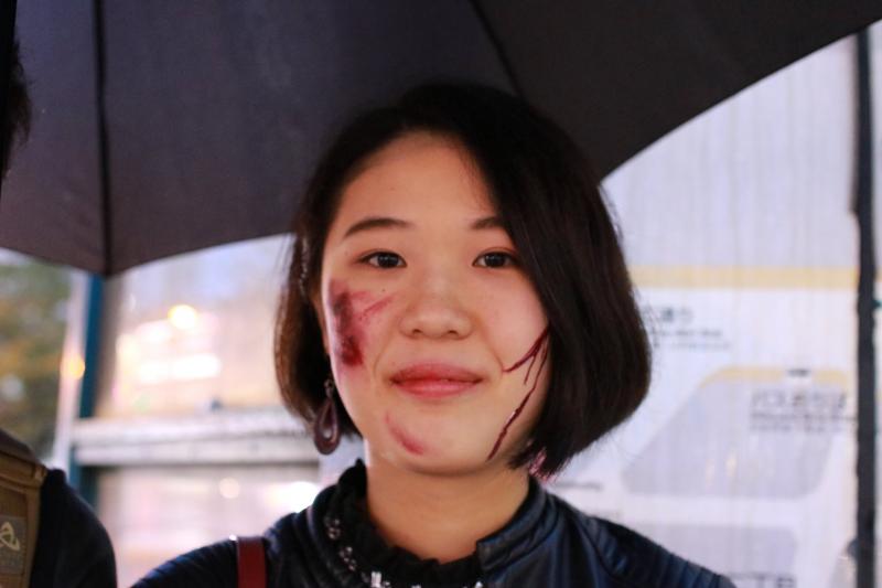 広島フェイスペイント組合-横川ゾンビナイト３-1028-0288