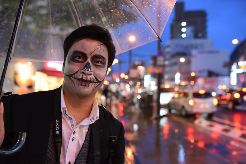 広島フェイスペイント組合-横川ゾンビナイト３-1028-0291