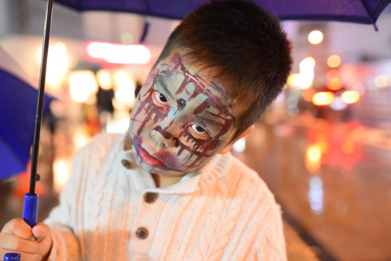 広島フェイスペイント組合-横川ゾンビナイト３-1028-0307