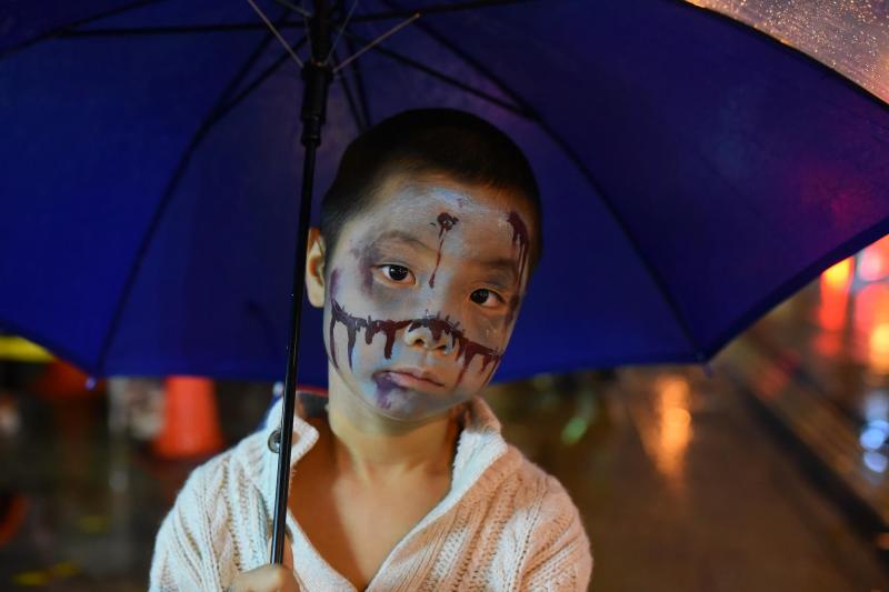 広島フェイスペイント組合-横川ゾンビナイト３-1028-0308