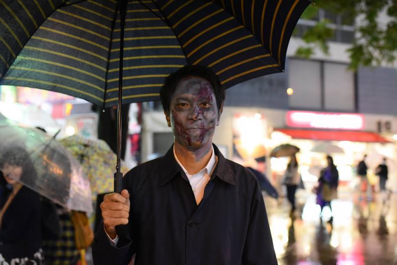 広島フェイスペイント組合-横川ゾンビナイト３-1028-0318