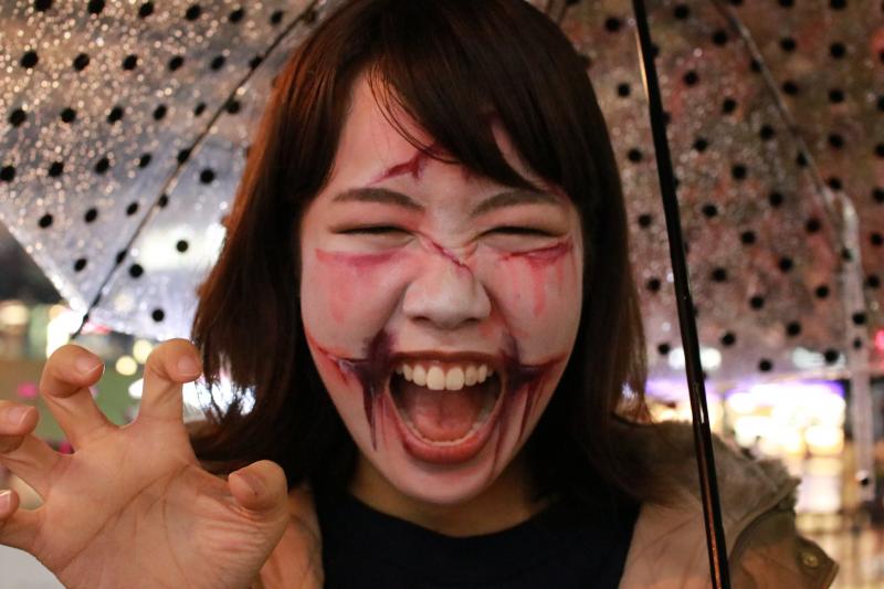 広島フェイスペイント組合-横川ゾンビナイト３-1028-0326