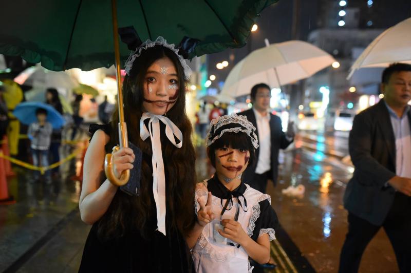 広島フェイスペイント組合-横川ゾンビナイト３-1028-0340