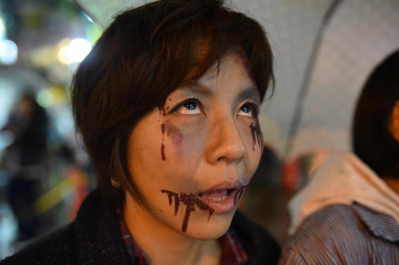 広島フェイスペイント組合-横川ゾンビナイト３-1028-0346