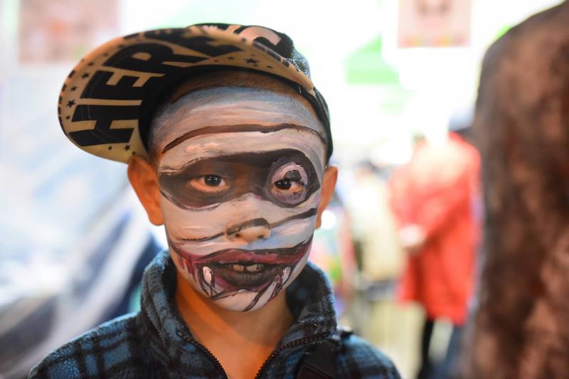 広島フェイスペイント組合-横川ゾンビナイト３-1028-0350