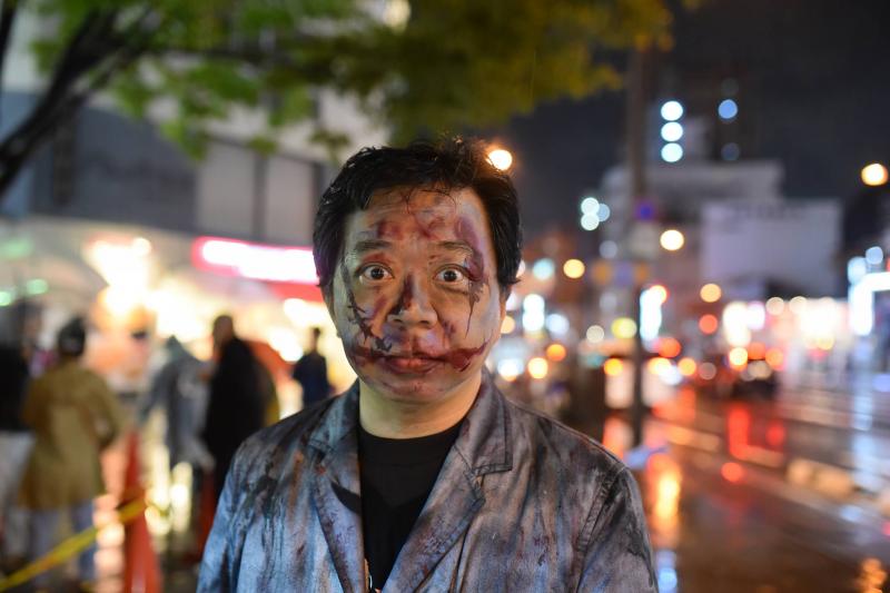 広島フェイスペイント組合-横川ゾンビナイト３-1028-0357