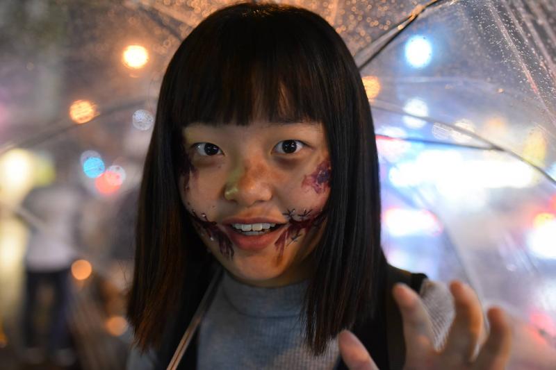 広島フェイスペイント組合-横川ゾンビナイト３-1028-0360