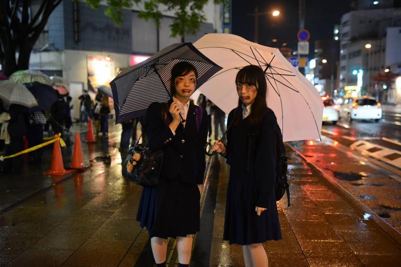 広島フェイスペイント組合-横川ゾンビナイト３-1028-0370