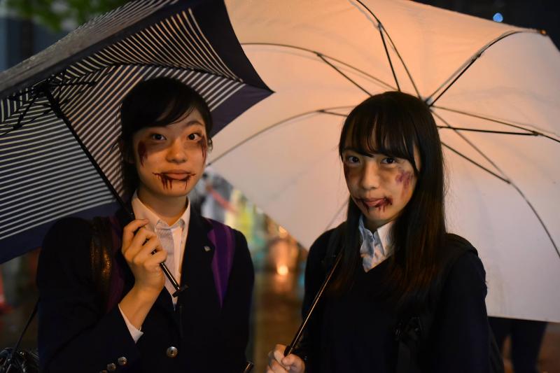 広島フェイスペイント組合-横川ゾンビナイト３-1028-0371