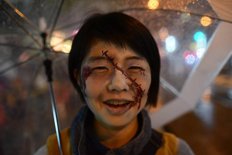 広島フェイスペイント組合-横川ゾンビナイト３-1028-0378