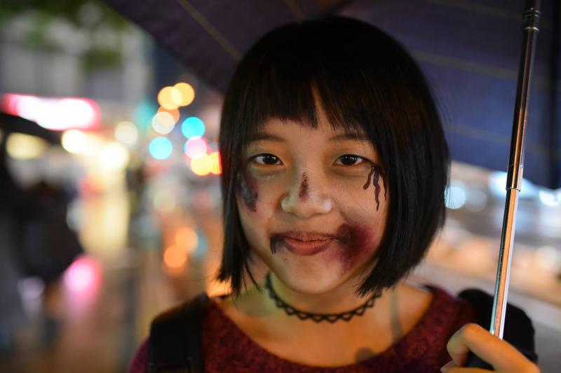 広島フェイスペイント組合-横川ゾンビナイト３-1028-0379