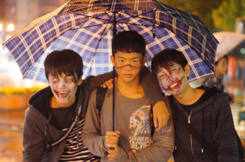 広島フェイスペイント組合-横川ゾンビナイト３-1028-0391