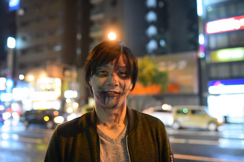 広島フェイスペイント組合-横川ゾンビナイト３-1028-0397