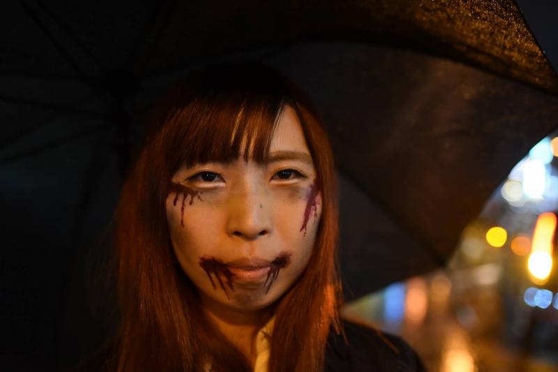 広島フェイスペイント組合-横川ゾンビナイト３-1028-0408