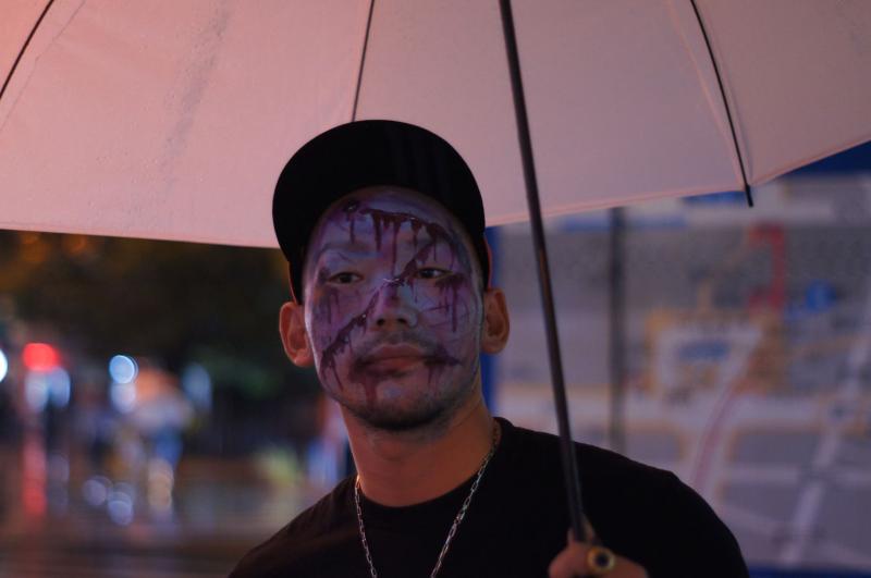 広島フェイスペイント組合-横川ゾンビナイト３-1028-0414