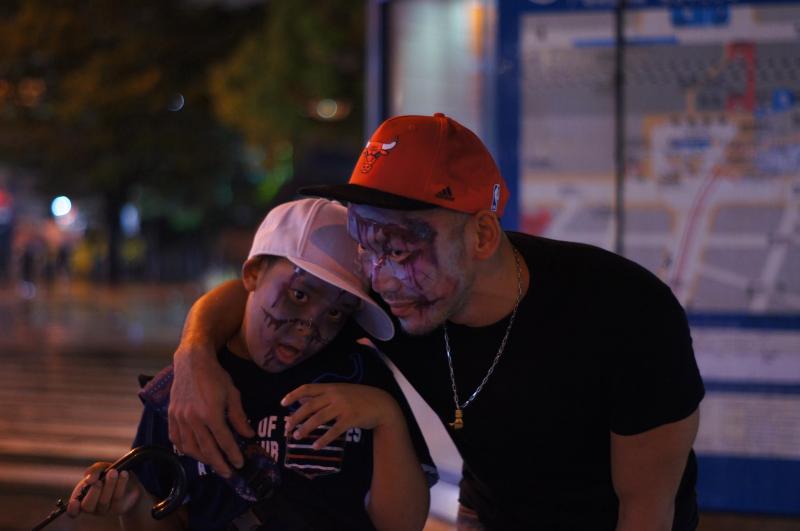 広島フェイスペイント組合-横川ゾンビナイト３-1028-0415