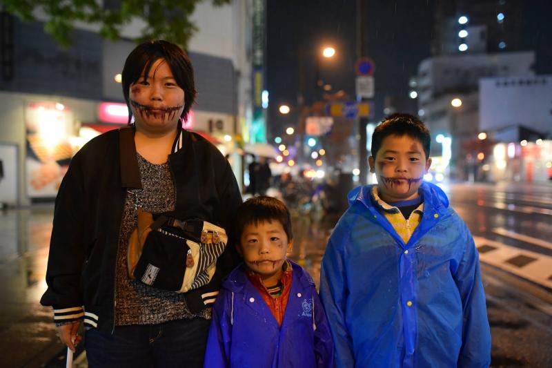 広島フェイスペイント組合-横川ゾンビナイト３-1028-0421