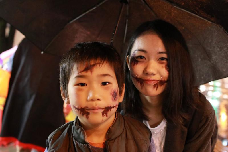 広島フェイスペイント組合-横川ゾンビナイト３-1028-0435