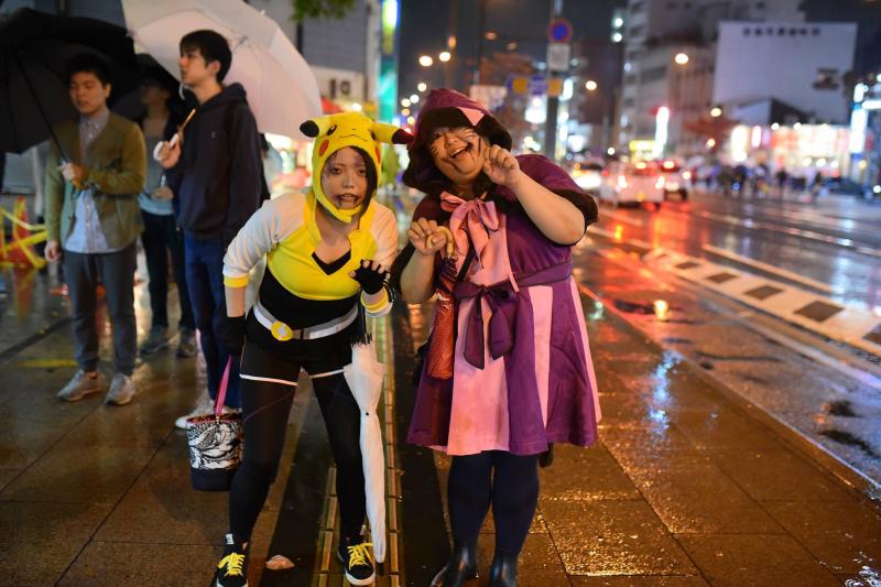 広島フェイスペイント組合-横川ゾンビナイト３-1028-0436