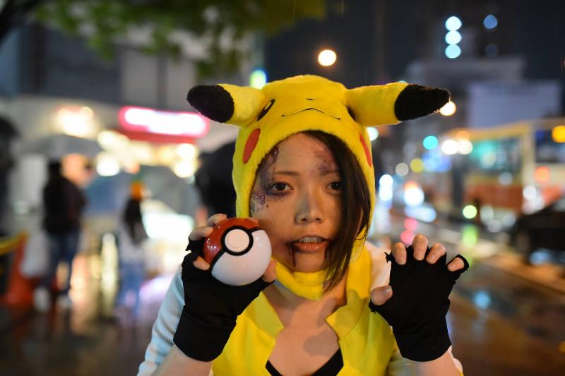 広島フェイスペイント組合-横川ゾンビナイト３-1028-0438