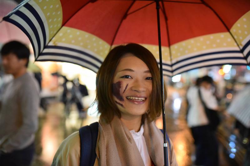 広島フェイスペイント組合-横川ゾンビナイト３-1028-0450