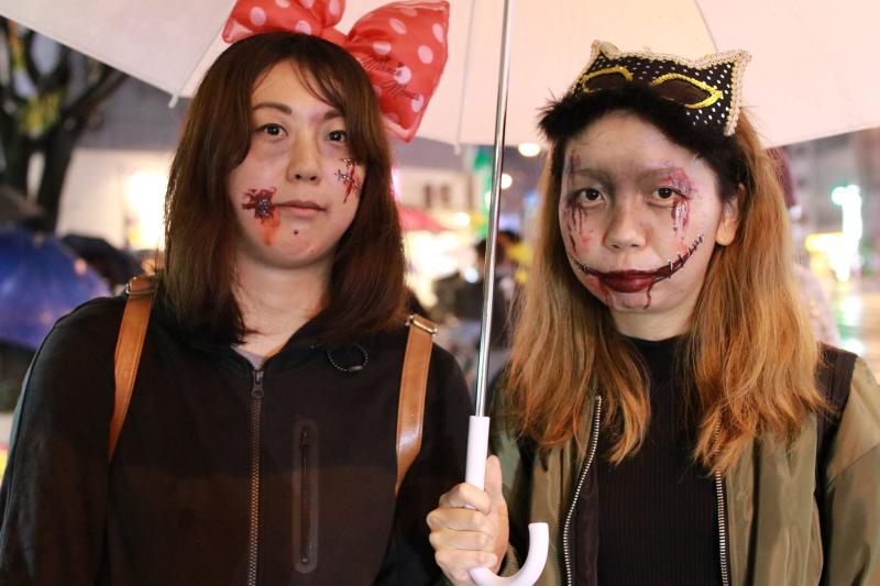 広島フェイスペイント組合-横川ゾンビナイト３-1028-0454