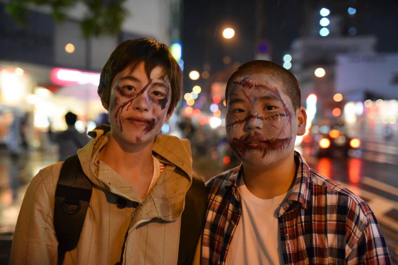 広島フェイスペイント組合-横川ゾンビナイト３-1028-0465