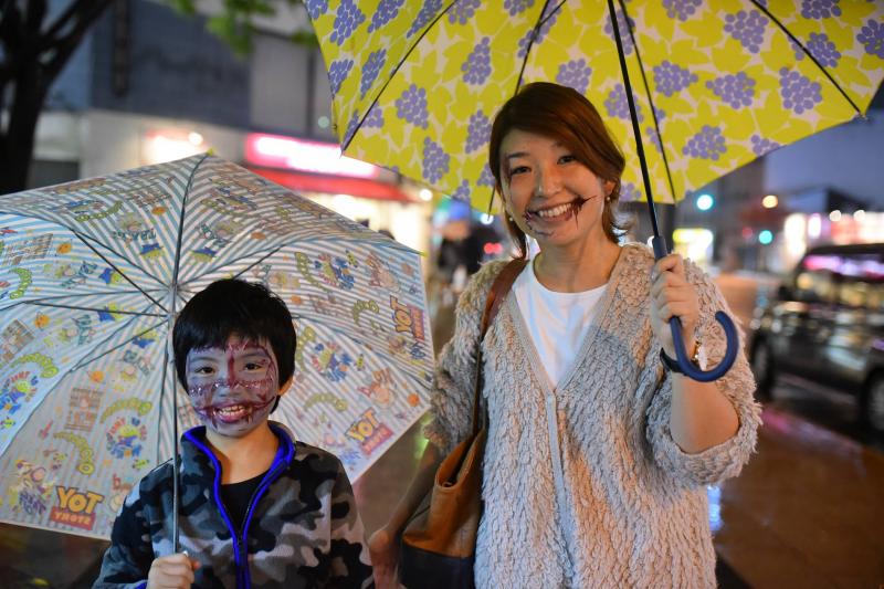 広島フェイスペイント組合-横川ゾンビナイト３-1028-0471