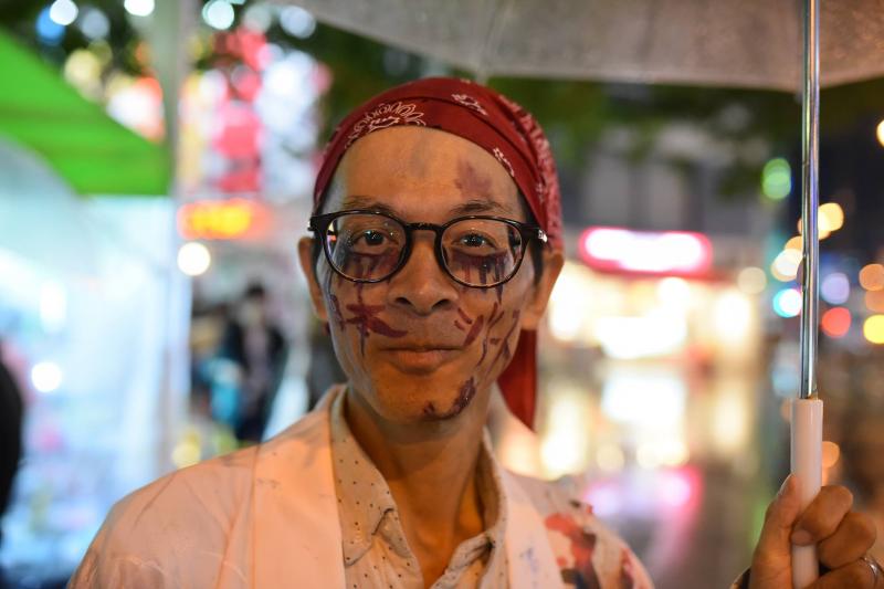 広島フェイスペイント組合-横川ゾンビナイト３-1028-0476