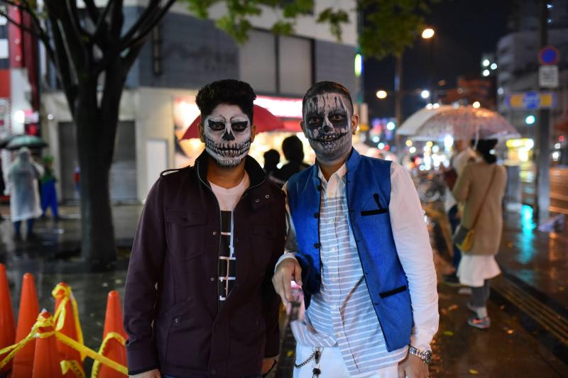 広島フェイスペイント組合-横川ゾンビナイト３-1028-0487