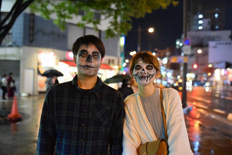 広島フェイスペイント組合-横川ゾンビナイト３-1028-0489