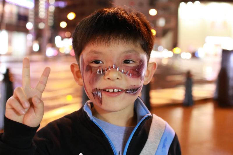 広島フェイスペイント組合-横川ゾンビナイト３-1028-0493