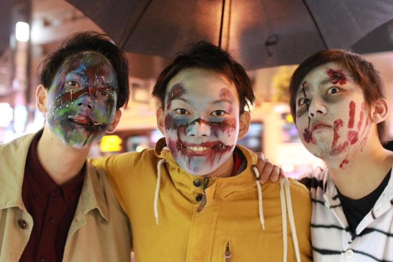 広島フェイスペイント組合-横川ゾンビナイト３-1028-0501