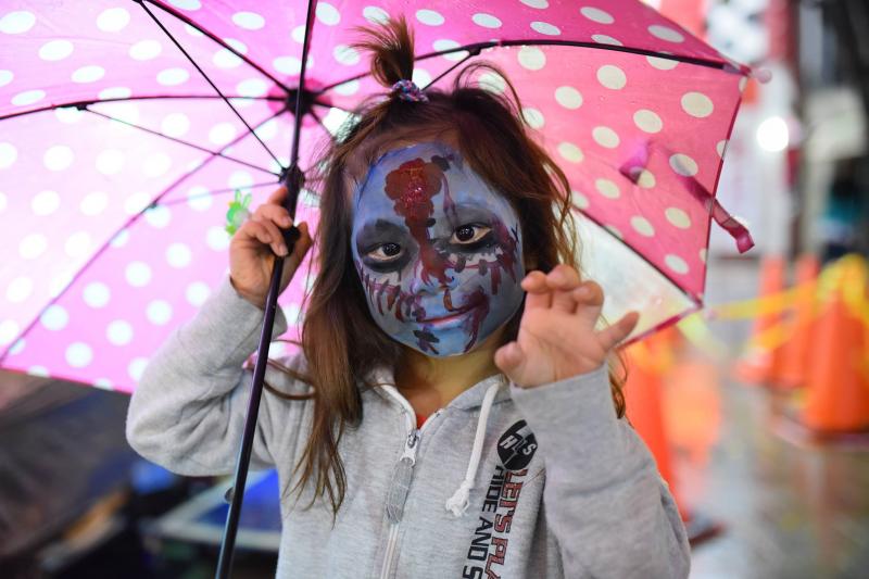 広島フェイスペイント組合-横川ゾンビナイト３-1028-0508